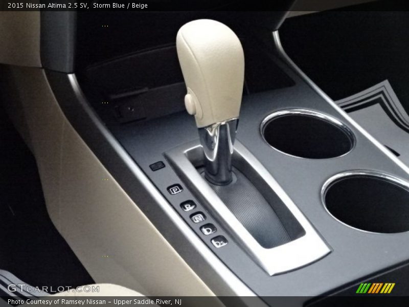 Storm Blue / Beige 2015 Nissan Altima 2.5 SV