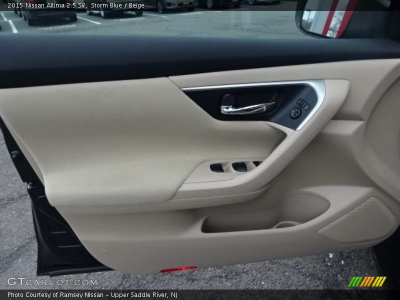 Storm Blue / Beige 2015 Nissan Altima 2.5 SV