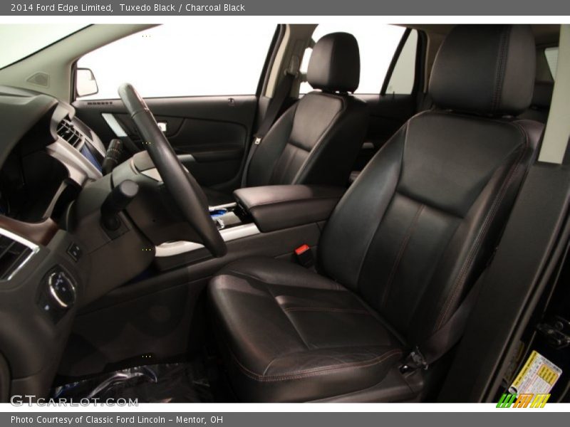  2014 Edge Limited Charcoal Black Interior