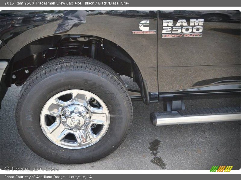 Black / Black/Diesel Gray 2015 Ram 2500 Tradesman Crew Cab 4x4