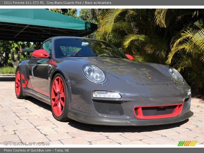 Grey Black/Guards Red / Black w/Alcantara 2011 Porsche 911 GT3 RS