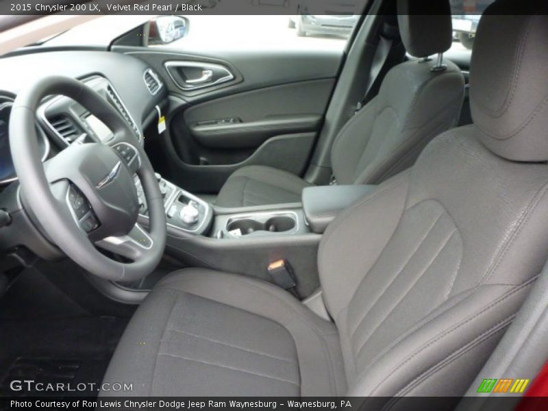 Front Seat of 2015 200 LX