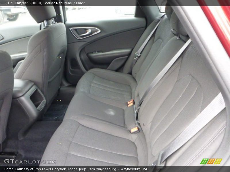 Rear Seat of 2015 200 LX