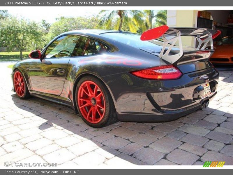Grey Black/Guards Red / Black w/Alcantara 2011 Porsche 911 GT3 RS