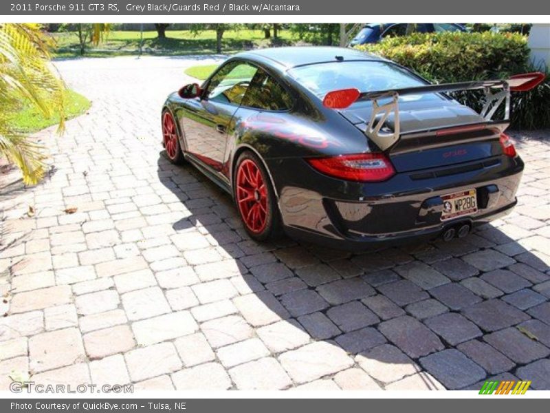 Grey Black/Guards Red / Black w/Alcantara 2011 Porsche 911 GT3 RS