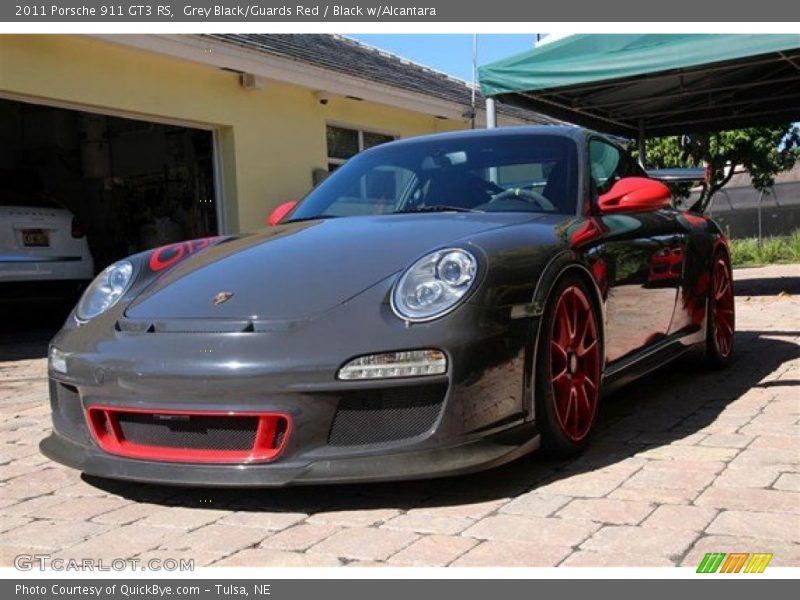 Grey Black/Guards Red / Black w/Alcantara 2011 Porsche 911 GT3 RS