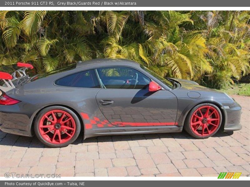 Grey Black/Guards Red / Black w/Alcantara 2011 Porsche 911 GT3 RS
