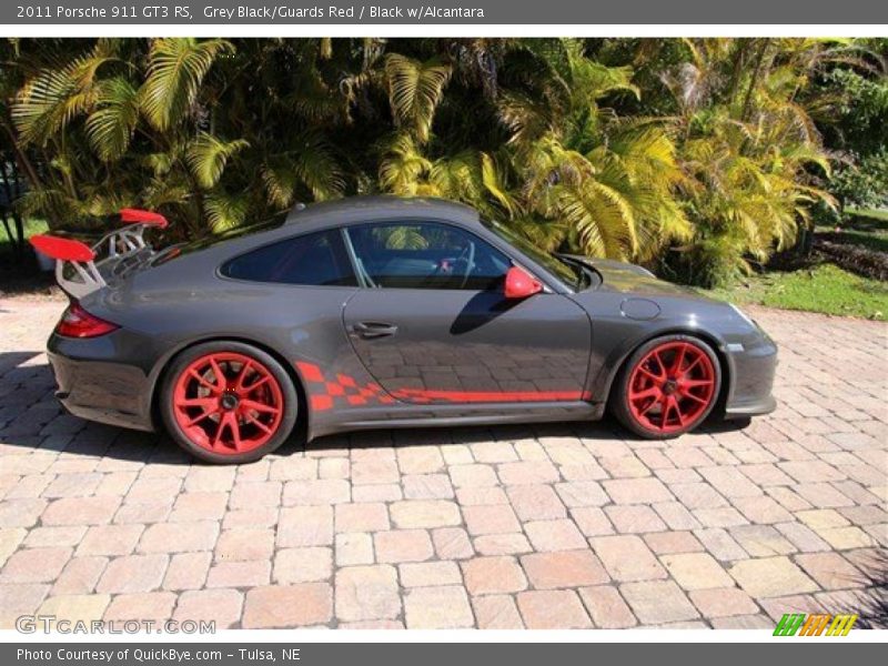  2011 911 GT3 RS Grey Black/Guards Red
