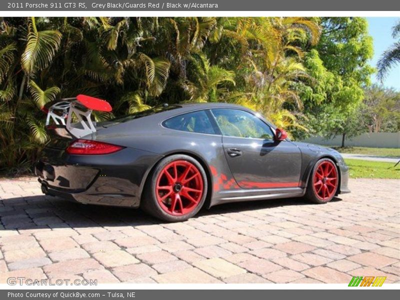 Grey Black/Guards Red / Black w/Alcantara 2011 Porsche 911 GT3 RS