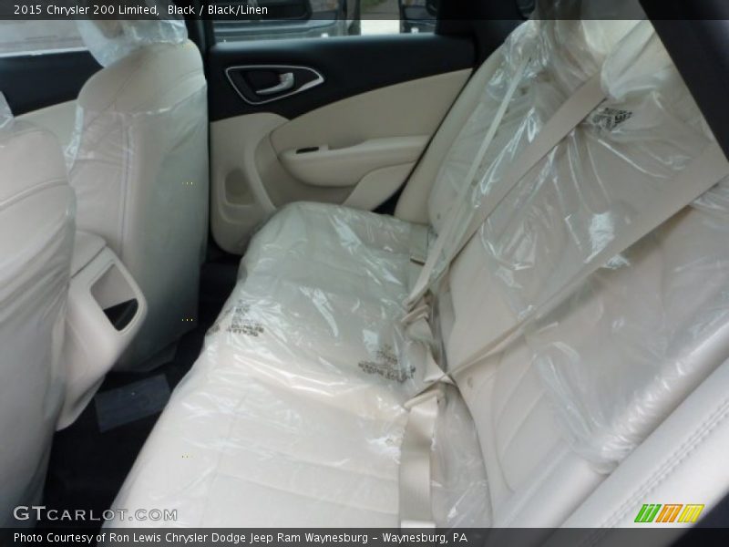Black / Black/Linen 2015 Chrysler 200 Limited
