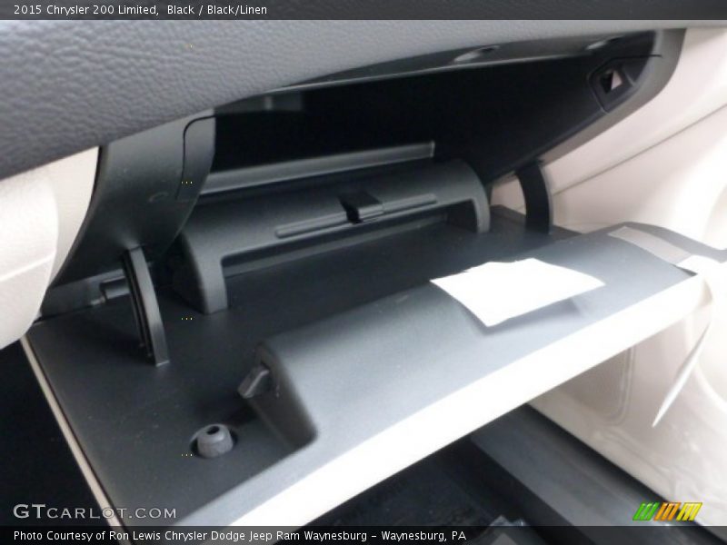 Black / Black/Linen 2015 Chrysler 200 Limited