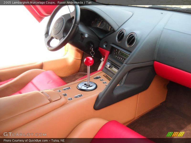 Rosso Andromeda / Tan 2005 Lamborghini Murcielago Coupe