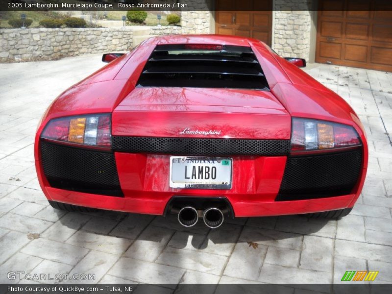 Rosso Andromeda / Tan 2005 Lamborghini Murcielago Coupe