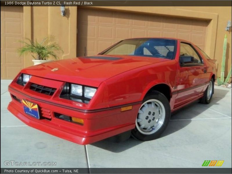 Front 3/4 View of 1986 Daytona Turbo Z CS