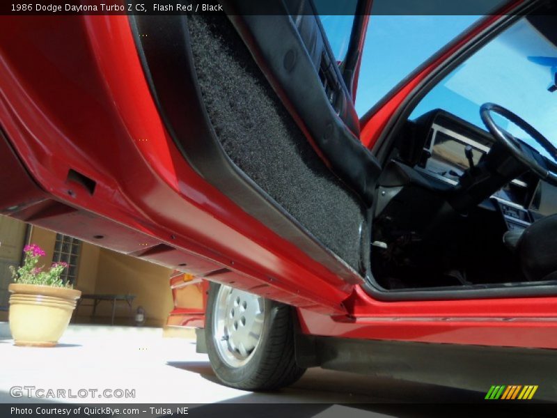 Flash Red / Black 1986 Dodge Daytona Turbo Z CS