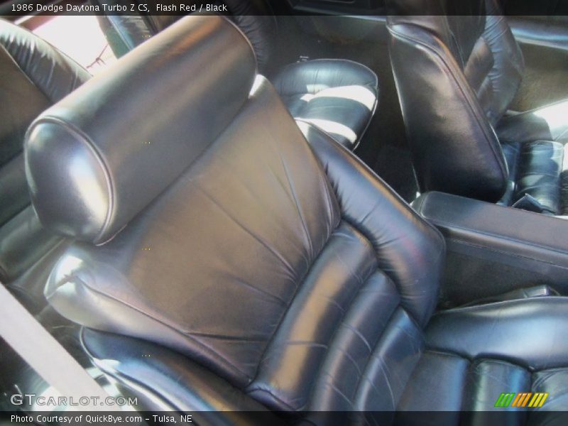 Flash Red / Black 1986 Dodge Daytona Turbo Z CS