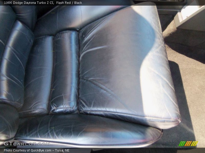 Flash Red / Black 1986 Dodge Daytona Turbo Z CS