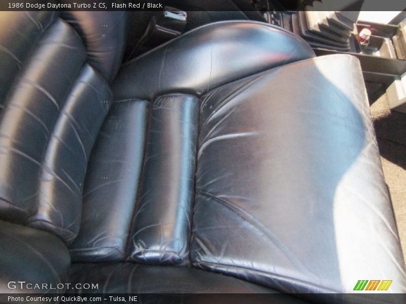Flash Red / Black 1986 Dodge Daytona Turbo Z CS