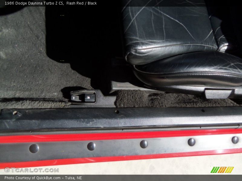 Flash Red / Black 1986 Dodge Daytona Turbo Z CS