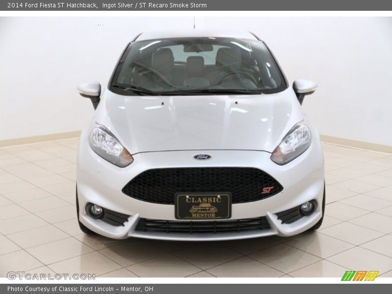 Ingot Silver / ST Recaro Smoke Storm 2014 Ford Fiesta ST Hatchback