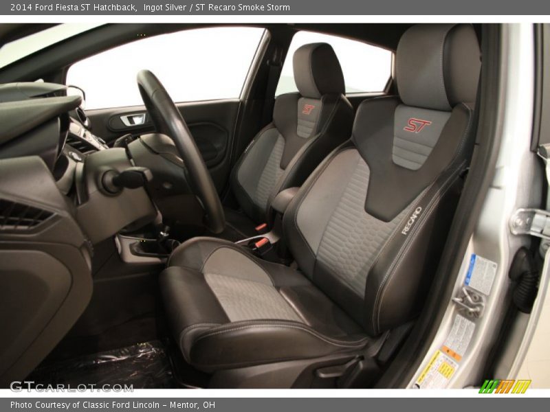 Front Seat of 2014 Fiesta ST Hatchback
