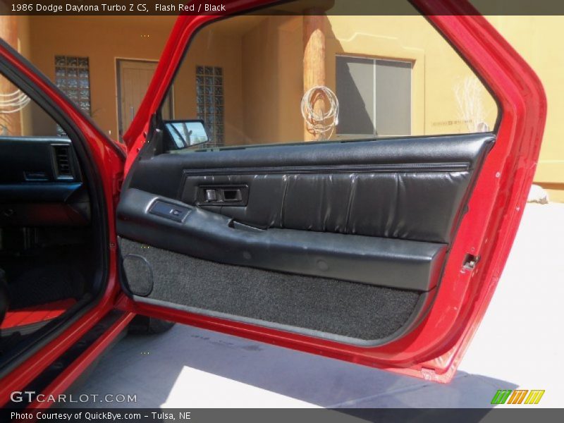 Flash Red / Black 1986 Dodge Daytona Turbo Z CS