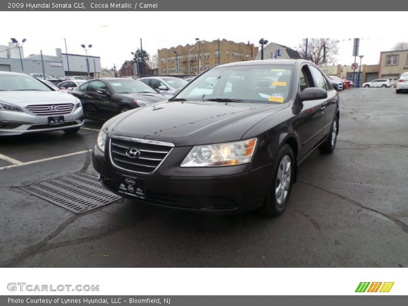 Cocoa Metallic / Camel 2009 Hyundai Sonata GLS