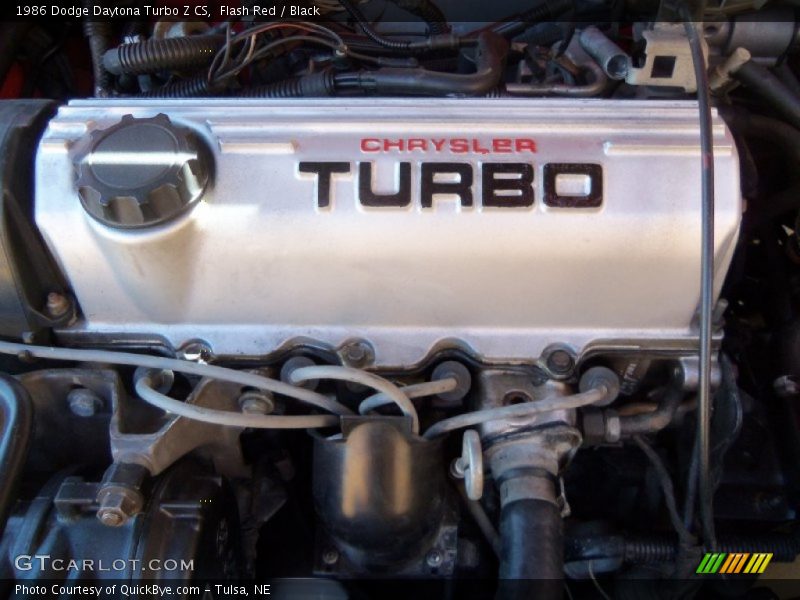  1986 Daytona Turbo Z CS Engine - 2.2 Liter Turbocharged SOHC 8-Valve 4 Cylinder