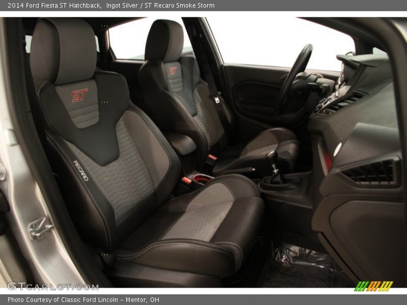 Ingot Silver / ST Recaro Smoke Storm 2014 Ford Fiesta ST Hatchback