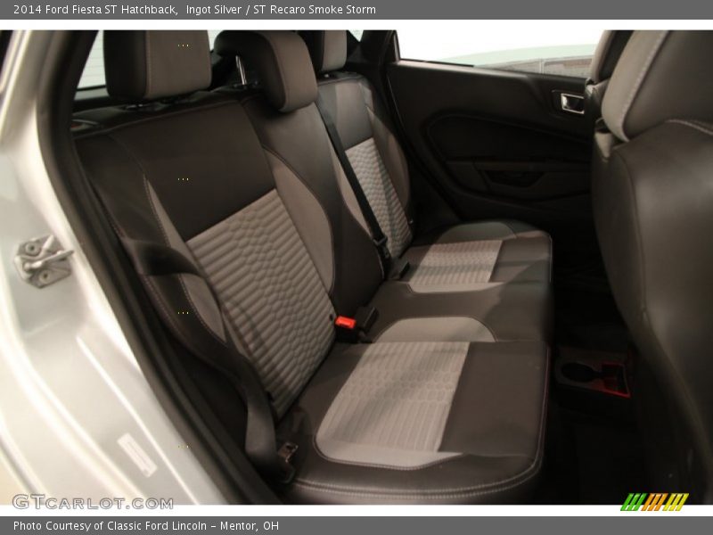 Ingot Silver / ST Recaro Smoke Storm 2014 Ford Fiesta ST Hatchback
