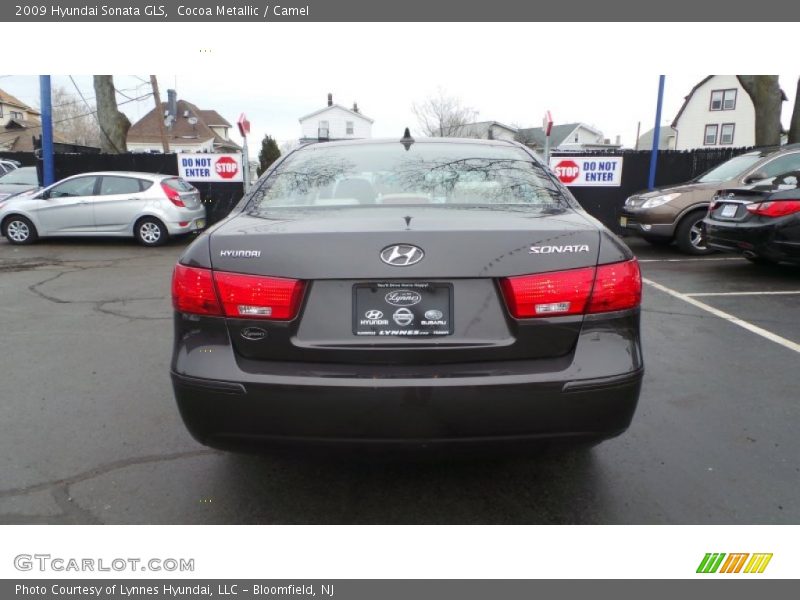 Cocoa Metallic / Camel 2009 Hyundai Sonata GLS