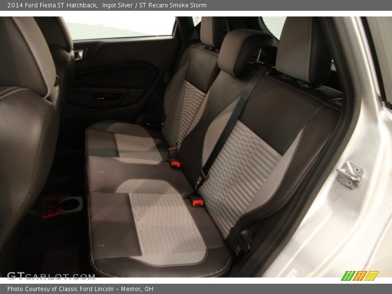 Ingot Silver / ST Recaro Smoke Storm 2014 Ford Fiesta ST Hatchback
