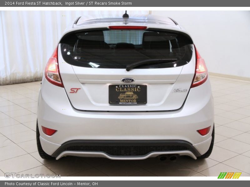 Ingot Silver / ST Recaro Smoke Storm 2014 Ford Fiesta ST Hatchback