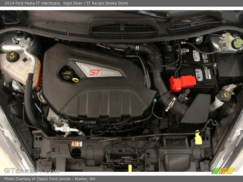 Ingot Silver / ST Recaro Smoke Storm 2014 Ford Fiesta ST Hatchback