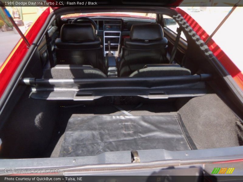 Flash Red / Black 1986 Dodge Daytona Turbo Z CS