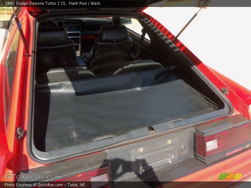 Flash Red / Black 1986 Dodge Daytona Turbo Z CS