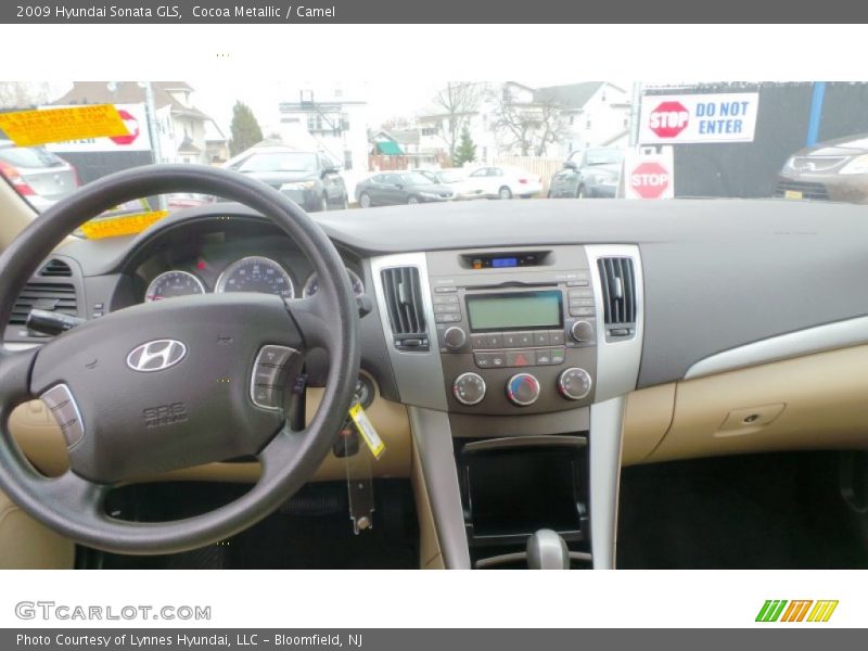 Cocoa Metallic / Camel 2009 Hyundai Sonata GLS