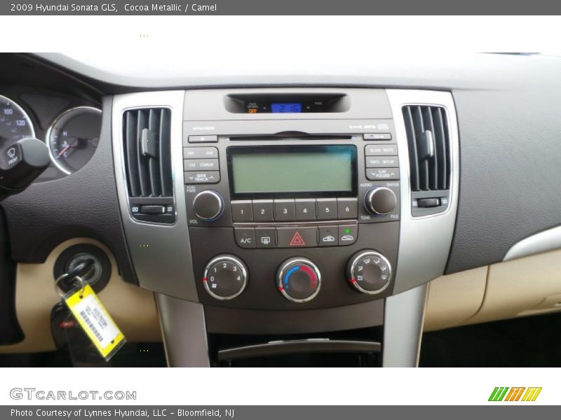 Cocoa Metallic / Camel 2009 Hyundai Sonata GLS