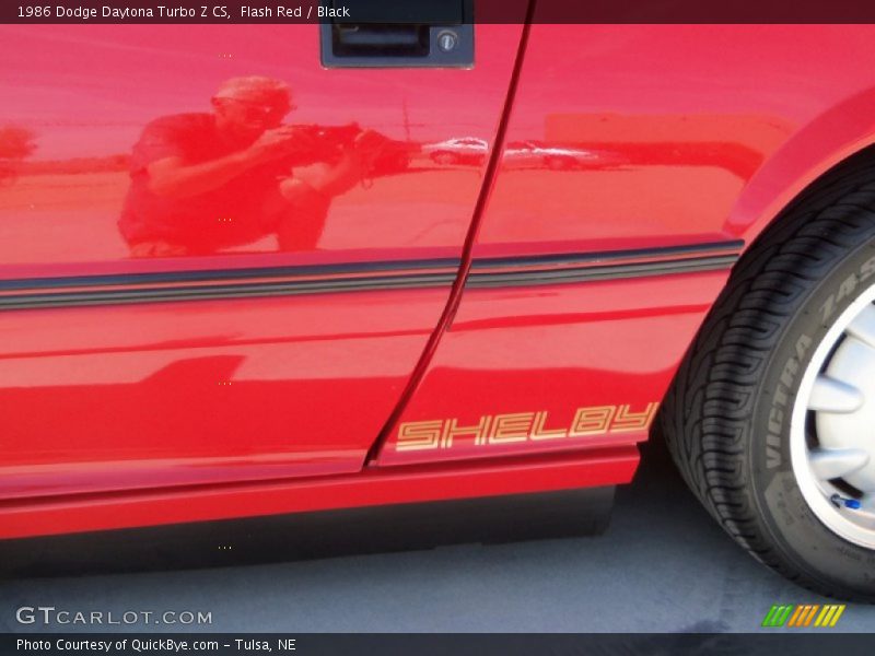 Flash Red / Black 1986 Dodge Daytona Turbo Z CS