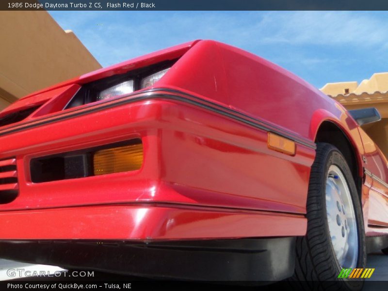 Flash Red / Black 1986 Dodge Daytona Turbo Z CS