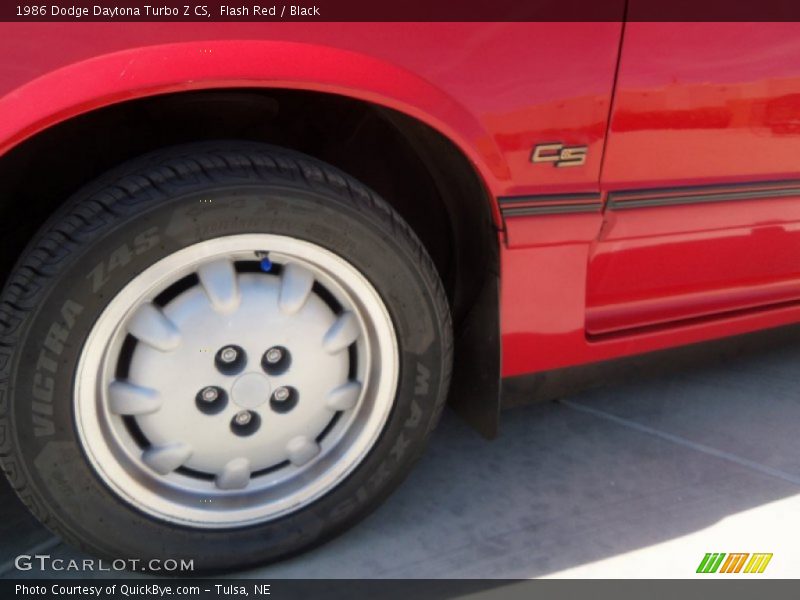 Flash Red / Black 1986 Dodge Daytona Turbo Z CS