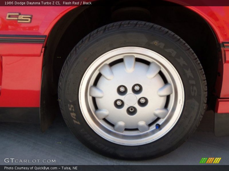 Flash Red / Black 1986 Dodge Daytona Turbo Z CS