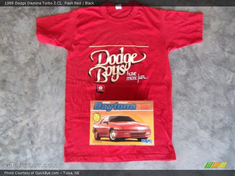 Flash Red / Black 1986 Dodge Daytona Turbo Z CS
