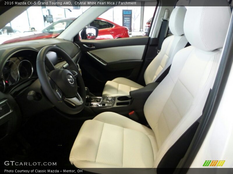 Front Seat of 2016 CX-5 Grand Touring AWD