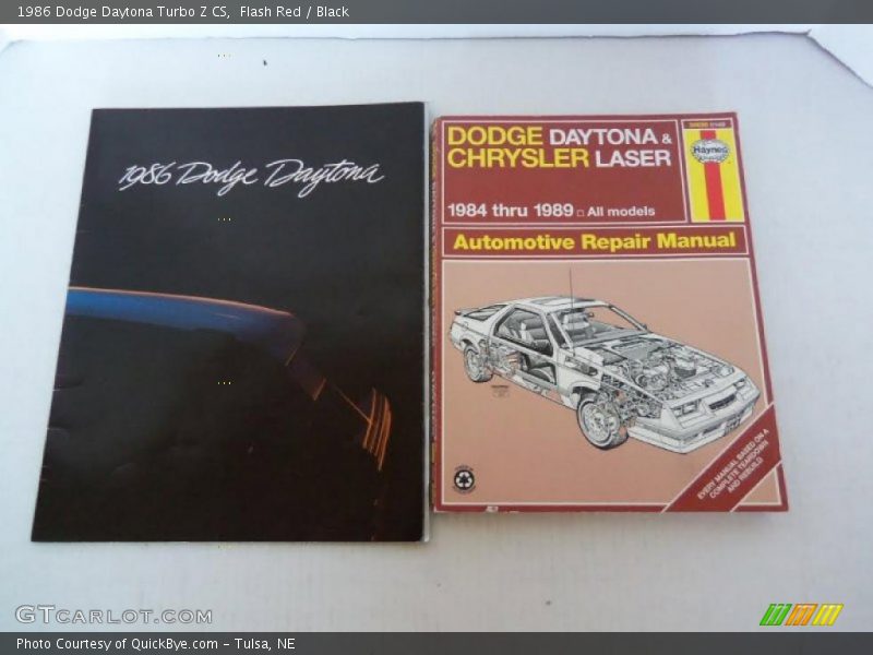 Books/Manuals of 1986 Daytona Turbo Z CS