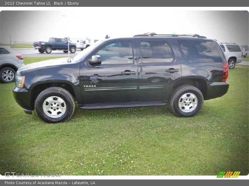 Black / Ebony 2013 Chevrolet Tahoe LS