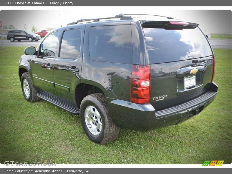 Black / Ebony 2013 Chevrolet Tahoe LS