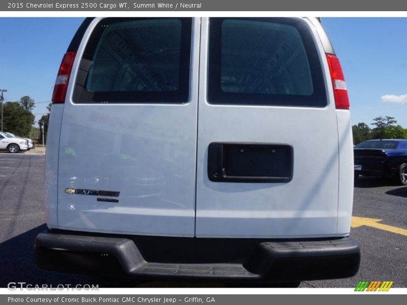 Summit White / Neutral 2015 Chevrolet Express 2500 Cargo WT