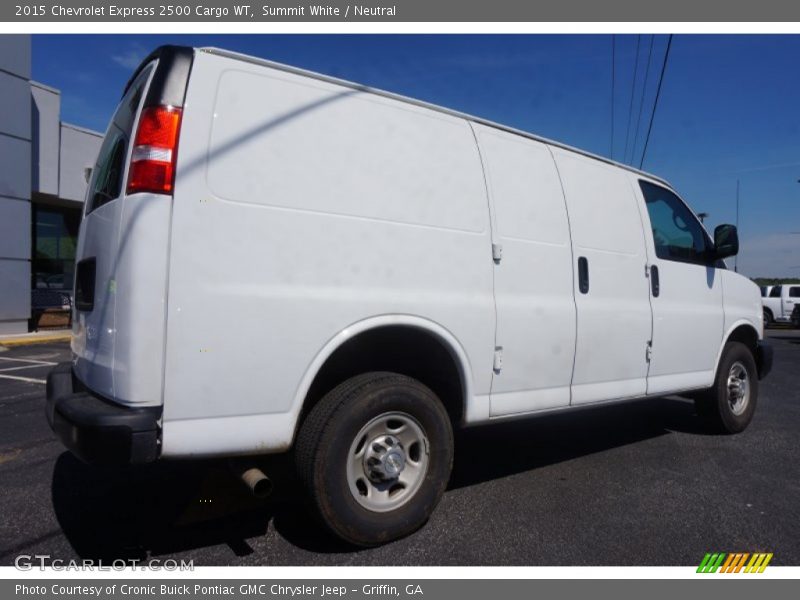 Summit White / Neutral 2015 Chevrolet Express 2500 Cargo WT