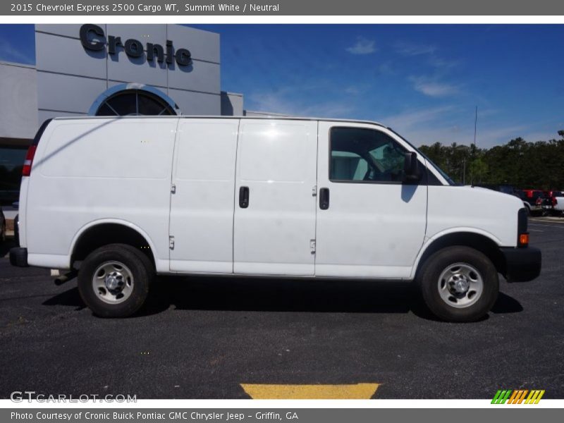 Summit White / Neutral 2015 Chevrolet Express 2500 Cargo WT